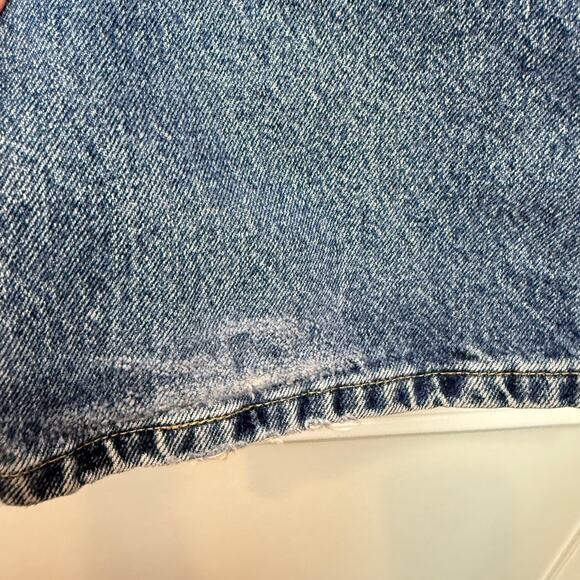 Wrangler Regular Fit Jeans 42x30 Made in Mexico Vintage Y2K Faded Wash - Picture 9 of 11